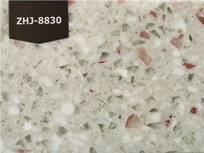 לוח אבן קוורץ מזכוכית מהונדסת