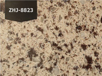 לוח אבן קוורץ רב צבעוני